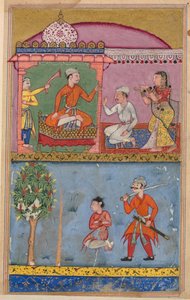Page from Tales of a Parrot Tuti-nama: text page by Unbekannt