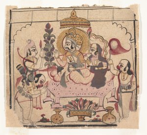 Page from a Dispersed Ramayana: Story of Rama