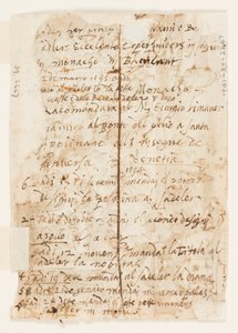Page of a sketchbook; Himenaeus