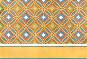 Painted Ceiling in the Tomb of Amenemhet at Thebes, Egypt