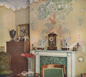 Painted chimney breast, 1933 by Unbekannt