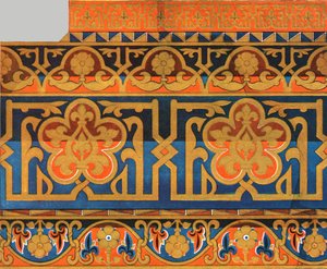 Painted Wooden Ceiling in the Cathedral at Messina, Sicily, Italy by Unbekannt