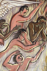 The Last Judgement. Hell, Aneho, Togo by Unbekannt