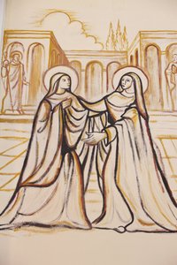 The Visitation, Lome Cathedral, Lome, Togo by Unbekannt