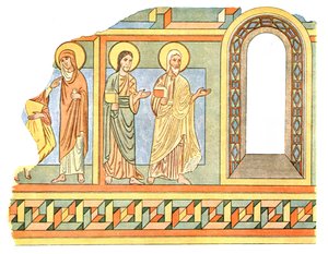 Painting in the Nave of Tybjerg Church, Praesto County, Denmark by Unbekannt