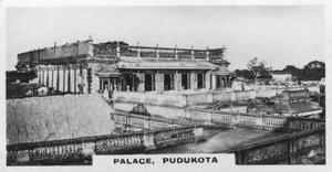 Palace, Pudukottai, Tamil Nadu, India by Unbekannt