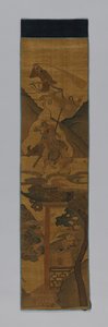 Panel Furnishing Fabric, China, Qing Dynasty, 1644-1911 by Unbekannt