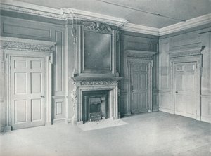 Panelled room, early eighteenth century, 26, Hatton Garden, 1907 by Unbekannt