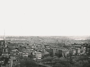 Panorama of the City of Boston, USA by Unbekannt