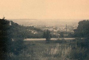 Panorama from the Forest Chalet, c1900