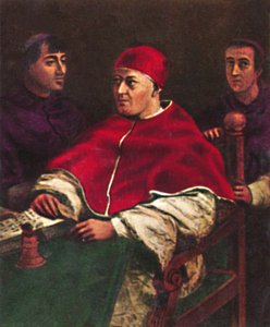 Pope Leo X by Unbekannt