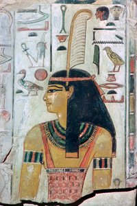 Papyrus Image of the Goddess Maat by Unbekannt