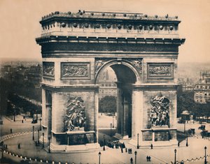 Paris - The Arc De Triomphe, c1910