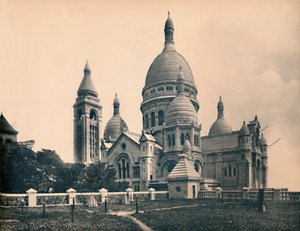 Paris - The Basilica of the Sacred Heart, c1910
