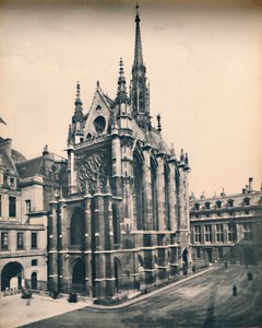 La Sainte Chapelle, Paris, c1910