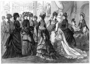 Paris Spring Fashion, 1875