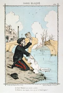 Paris besieged, 1870-1871 by Unbekannt