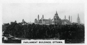Parliament Buildings, Ottawa, Canada by Unbekannt