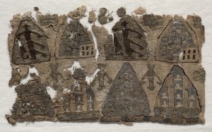 Part of a Reliquary Bag by Unbekannt