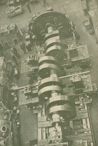 Part of the Crankshaft of M.V. Britannic White Star, 27,000 Tons, c1930