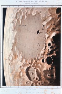Part of the Lunar Surface by Unbekannt