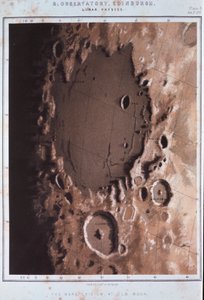 Part of the lunar surface, 1857 by Unbekannt