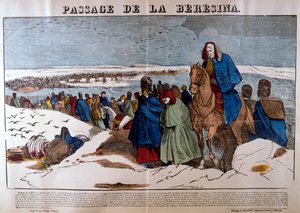 Passage of the Berezina, 28th November 1812, 19th century by Unbekannt