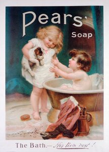 Pears soap advert by Unbekannt