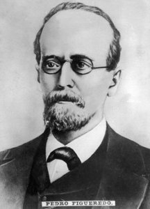 Pedro Felipe Figueredo, 1818-1870, Cuban Poet, Musician, and Freedom Fighter, 1910