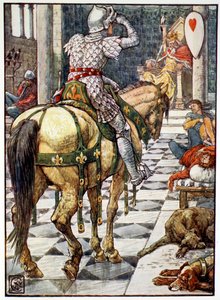 Percival Obtains the Shield of the Beating Heart, 1911