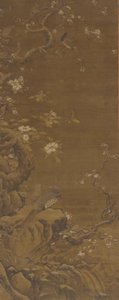 Pheasants and Snow-covered Plum Blossoms