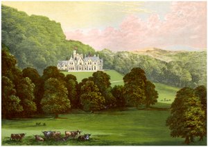 Philiphaugh, Selkirkshire, Scotland, Home of Baronet Murray, c1880
