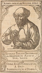 Philippus Theophrastus Aureolus Bombastus von Hohenheim Paracelsus by Unbekannt