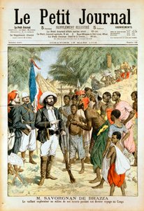 Pierre-Paul-Francois-Camille Savorgnan de Brazza, French explorer and founder of Brazzaville by Unbekannt