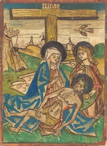 Pietà with Saint John