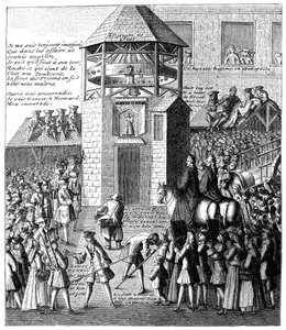 Pillory In The Market, 1885