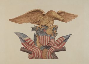 Pine Ornament Eagle