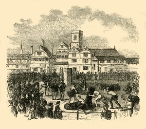 Place of Execution in Old Smithfield, c1872 by Unbekannt