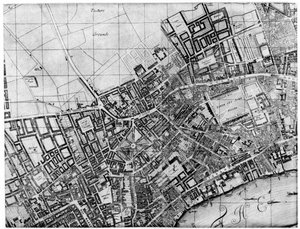 Plan of the parish of St Giles, London