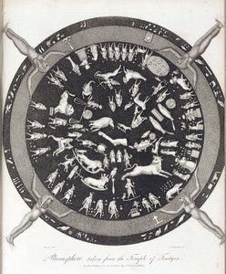 Planisphere of the Temple of Hathor at Dendera (Egypt)