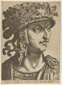 Plate 11: Titus Vespasian looking to the right, from 