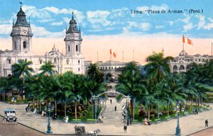 Plaza de Armas, Lima, Peru by Unbekannt