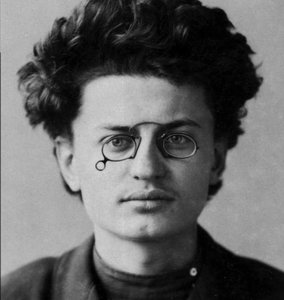 Police Photograph of Leon Trotsky, Russian Revolutionary, 1898