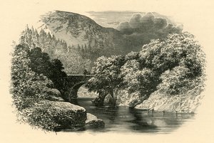 Pont Aberglaslyn, North Wales, c1890 by Unbekannt