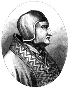 Pope Clement IV, 1849 by Unbekannt