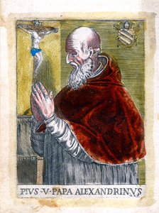 Pope St Pius V by Unbekannt