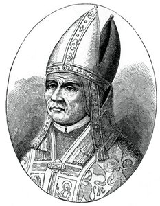 Pope Sylvester I by Unbekannt