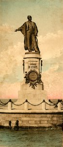 Port Said - Statue of Ferdinand de Lesseps by Unbekannt