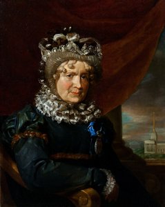 Portrait of Charlotte von Lieven, née von Gaugreben by Unbekannt