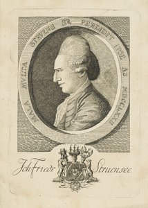 Portrait of Count Johann Friedrich Struensee